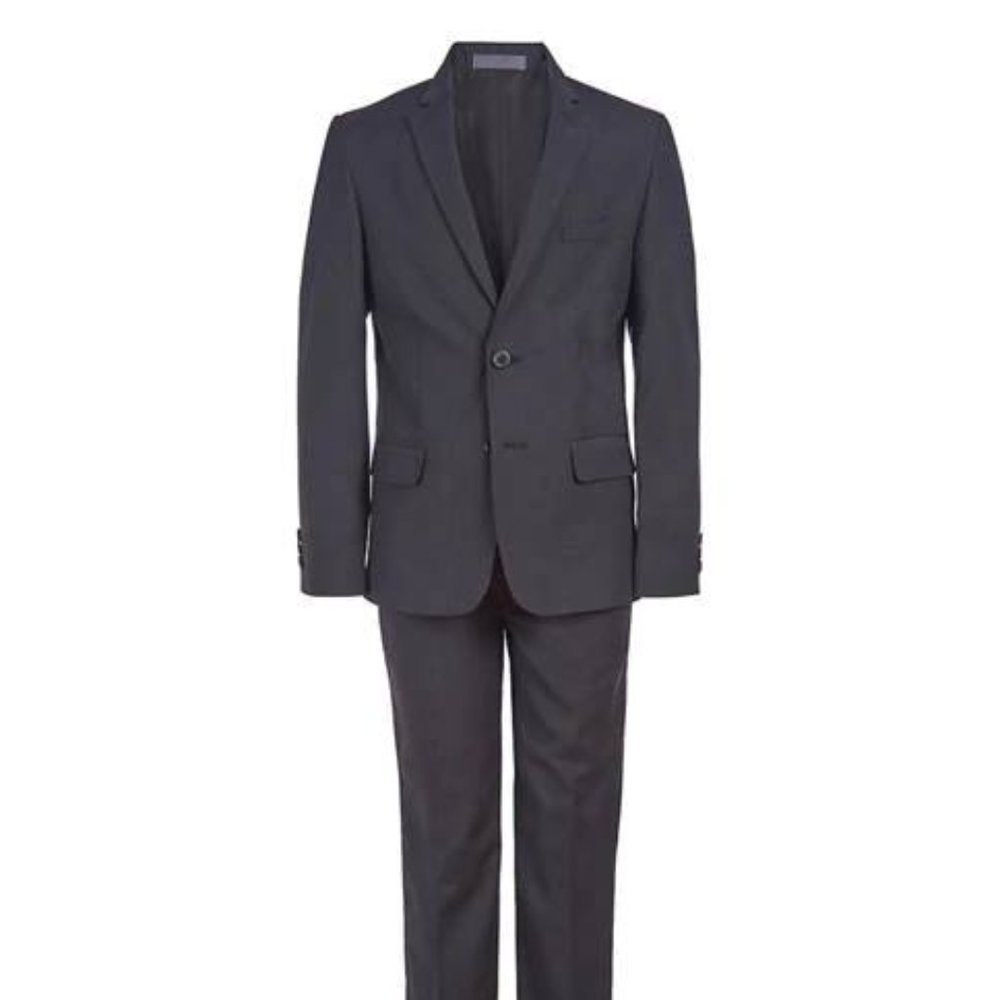 Brand New Van Heusen Boys 16 Mini Stripe Suit